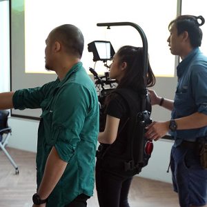 Working out the details with camera dept #HRDFshoot